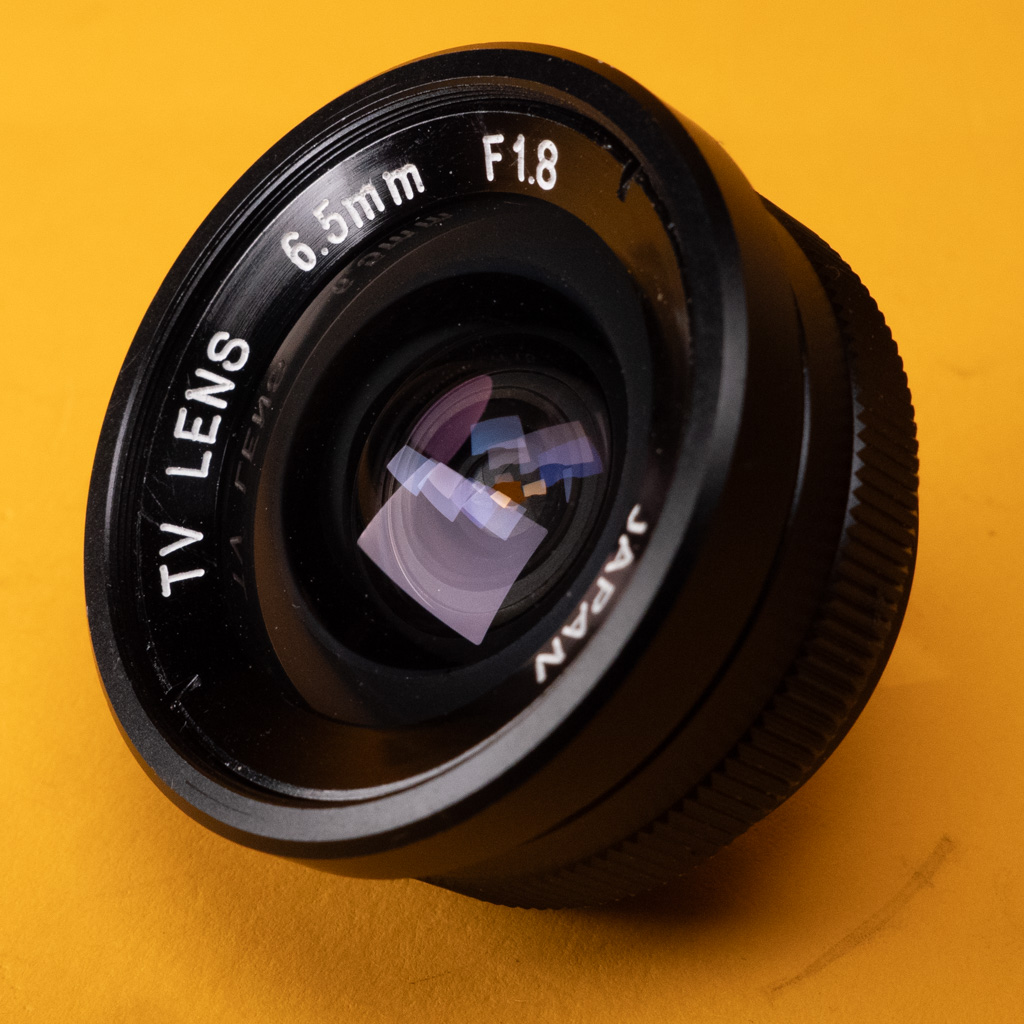 Lens TV lens 6,5mm T1.8