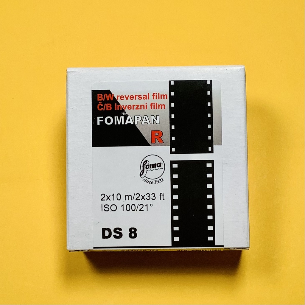 DS8 FOMAPAN R 100 - 2xS8mm