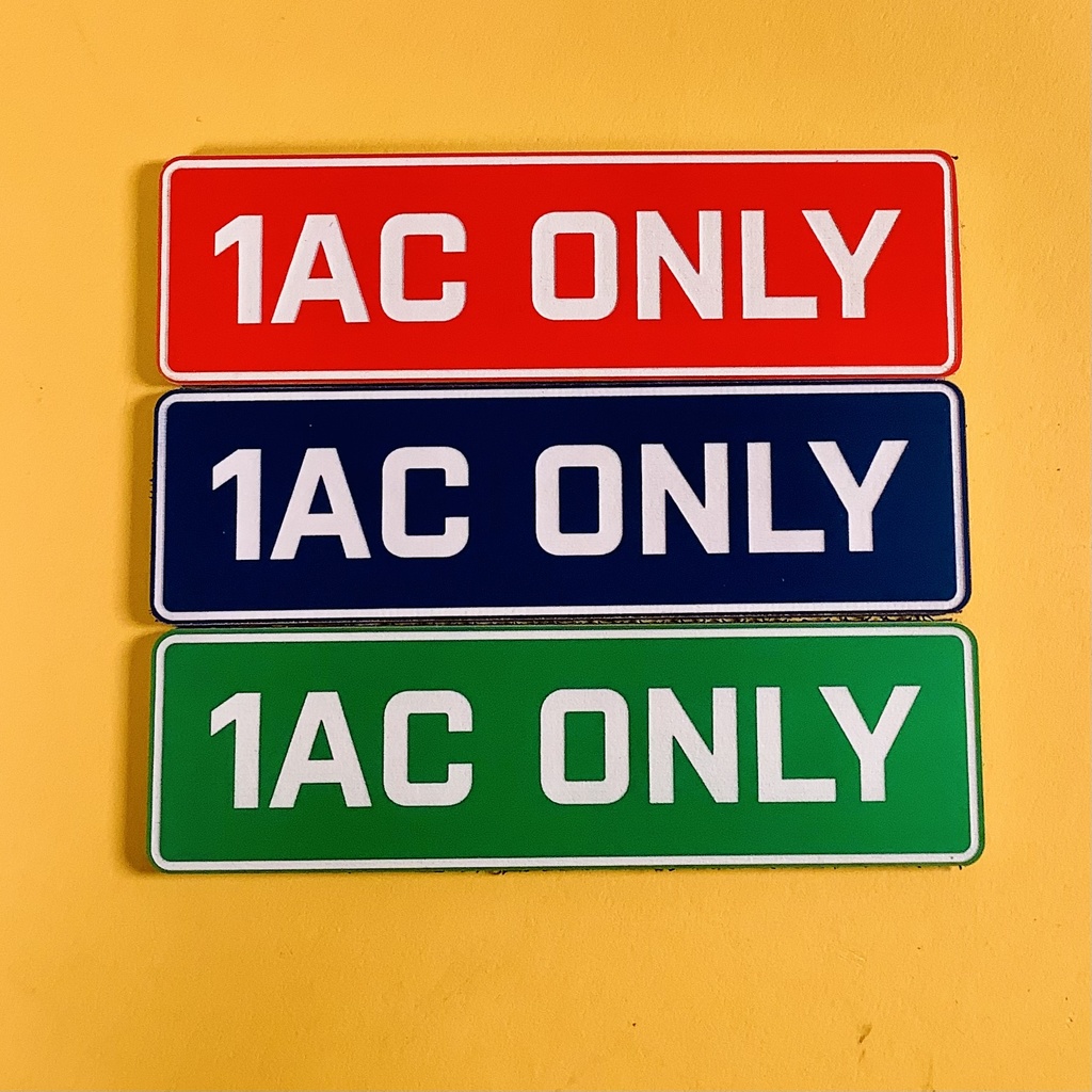 MONITOR LABEL 1AC ONLY