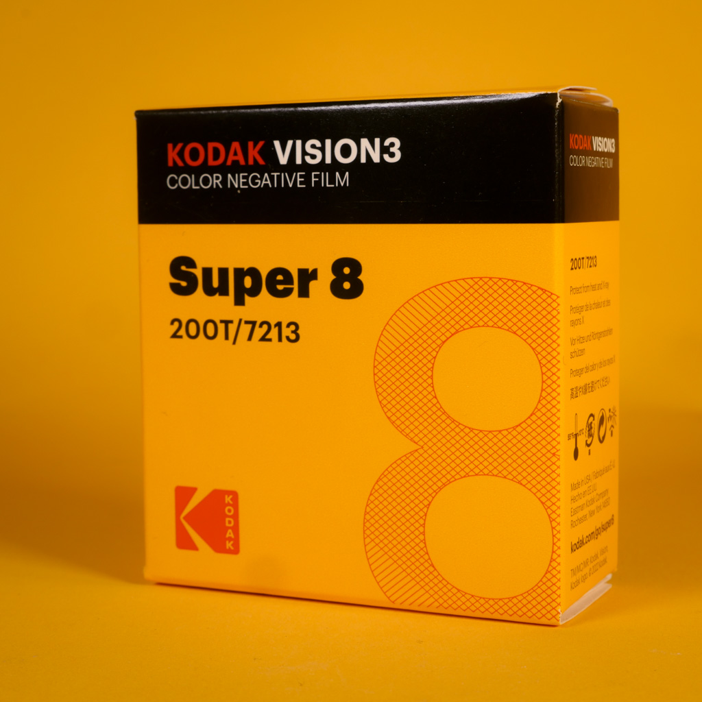 [7213-8] Super 8 KODAK VISION3 200T - 7213