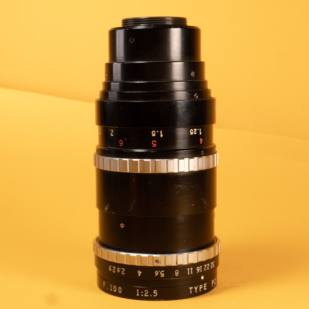 [K-LENS169] Lens Angenieux Type P2 100mm T2.5 - c-mount