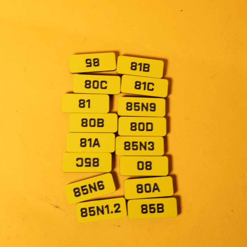 [K30531] Filter tag set Film