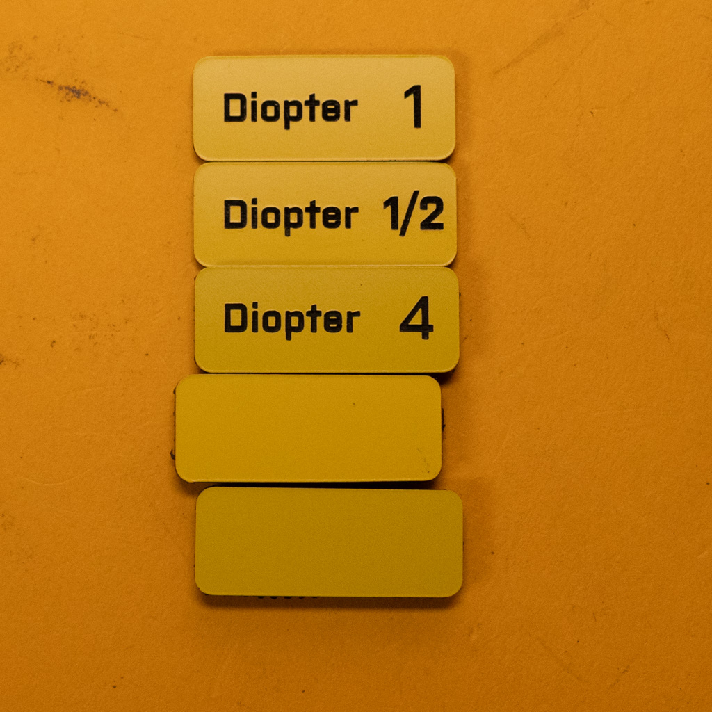 [K30550-2] Filter tag set misc. diopter